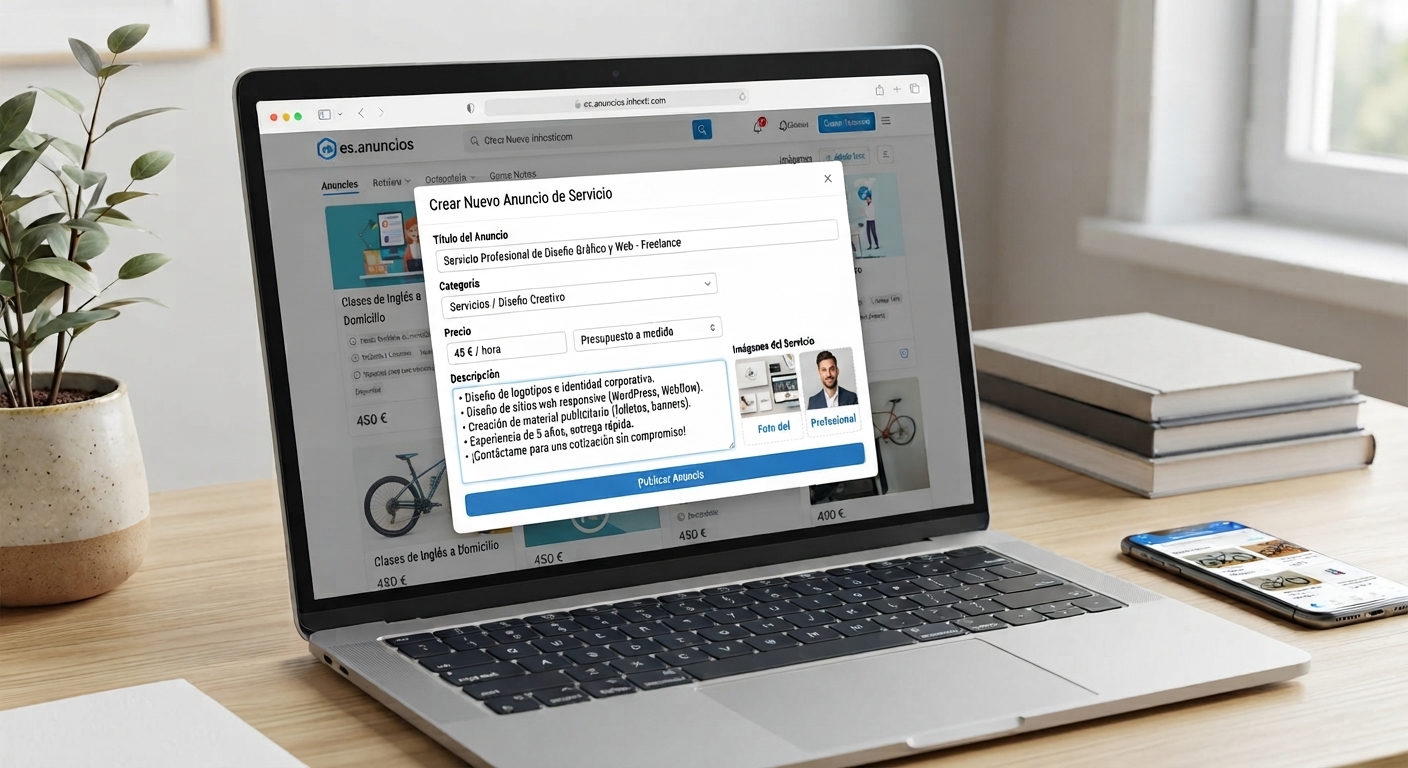 Cómo publicar un anuncio de servicios y conseguir nuevos clientes
