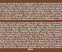 Sanador gallego ofrece eficaces y serias consultas