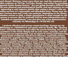 Sanador gallego ofrece eficaces y serias consultas