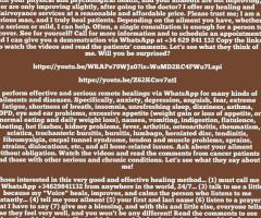 Sanador español ofrece eficaces y serias consultas a la distancia por whatsapp 00+34629841132