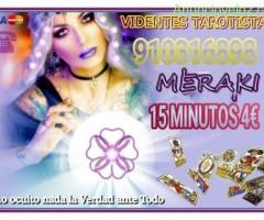 Meraki 15 minutos 5€ tarot y videncia 