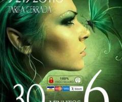  30 MIN 6€ VISA O BIZUM  TAROT 24 HORAS 