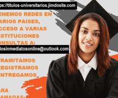TITULOS UNIVERSITARIOS DE EUROPA Y AMERICA