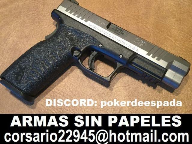 PISTOLAS GLOCK BERETTA Y MAS SIN PAPELES