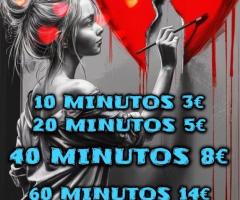 videntes 30 minutos 7 euros visa...económico 