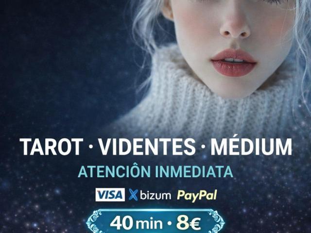 TAROT VIDENCIA 10 MIN 3€ VISA BIZUM PAYPAL 