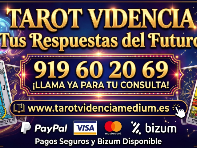 Tarot Amor y Futuro 919 60 20 69