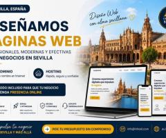 Diseño de Páginas Web en Sevilla con Dominio y Hosting Incluido