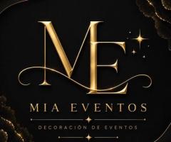 Decoración de Eventos en Pamplona y Navarra | MÍA Eventos