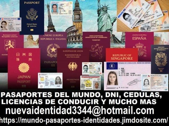 VENDO DNI ESPAÑOL PASAPORTES Y MAS