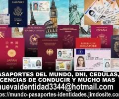 VENDO DNI ESPAÑOL PASAPORTES Y MAS
