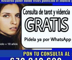 Vidente Tarotista, primera consulta gratis sin gabinetes amarres de amor