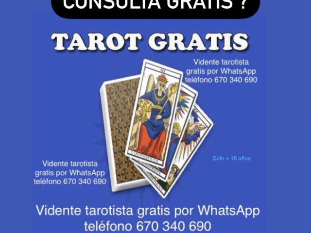 LA VIDENTE TAROTISTA GRATIS LA MEJOR
